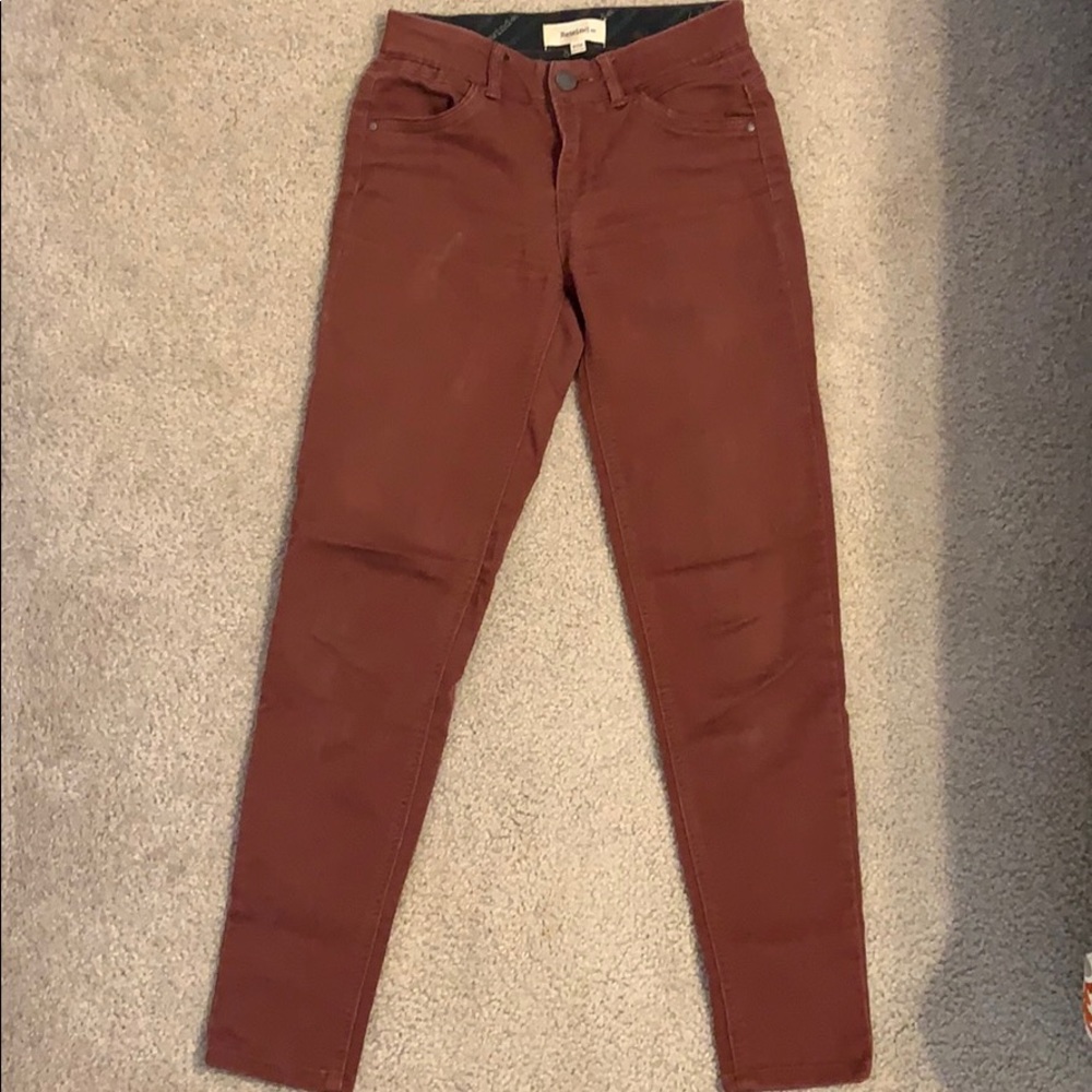 Rewind Burnt Orange Jeggings